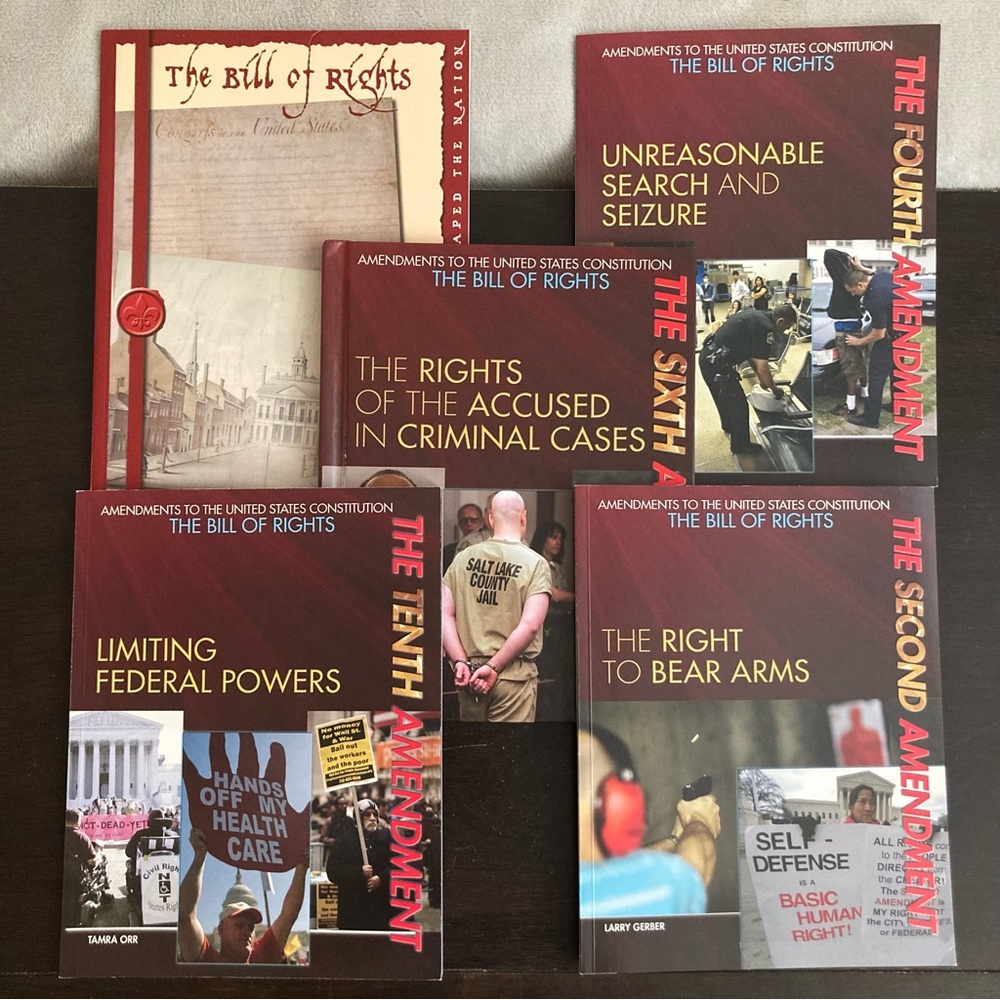 5 American Law books ⚖️
